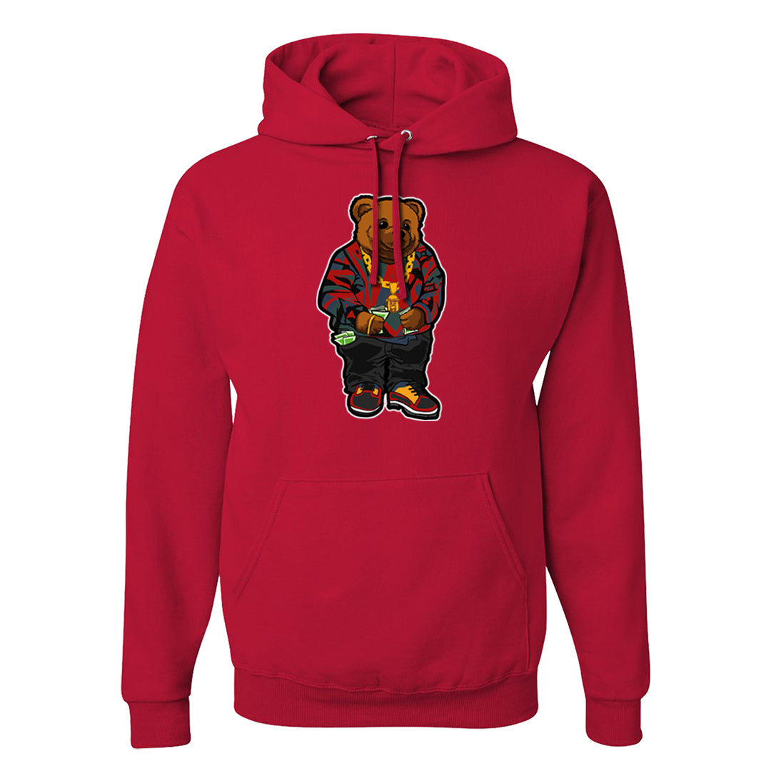 2022 Multicolor Low 1s Hoodie | Sweater Bear, Red