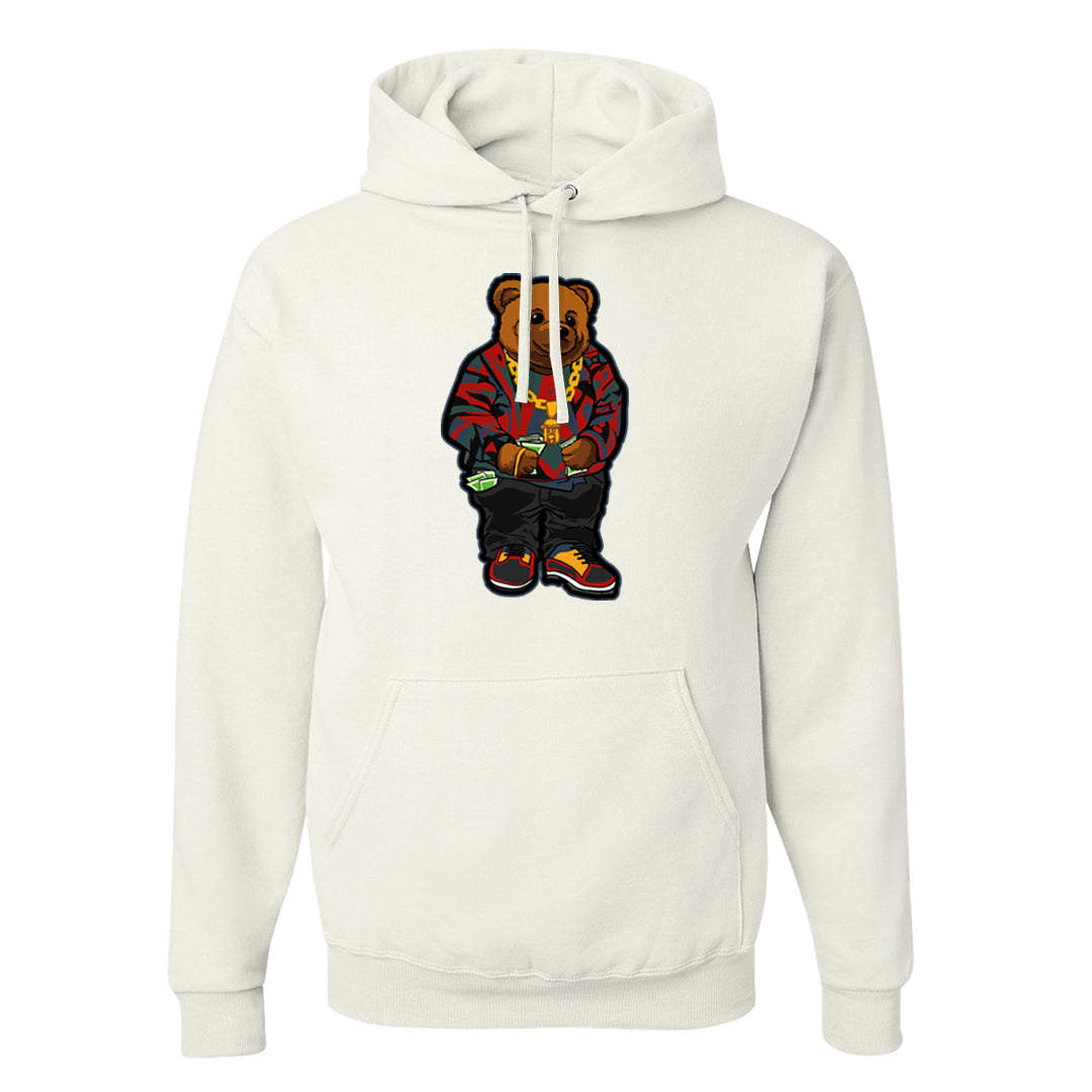 2022 Multicolor Low 1s Hoodie | Sweater Bear, White