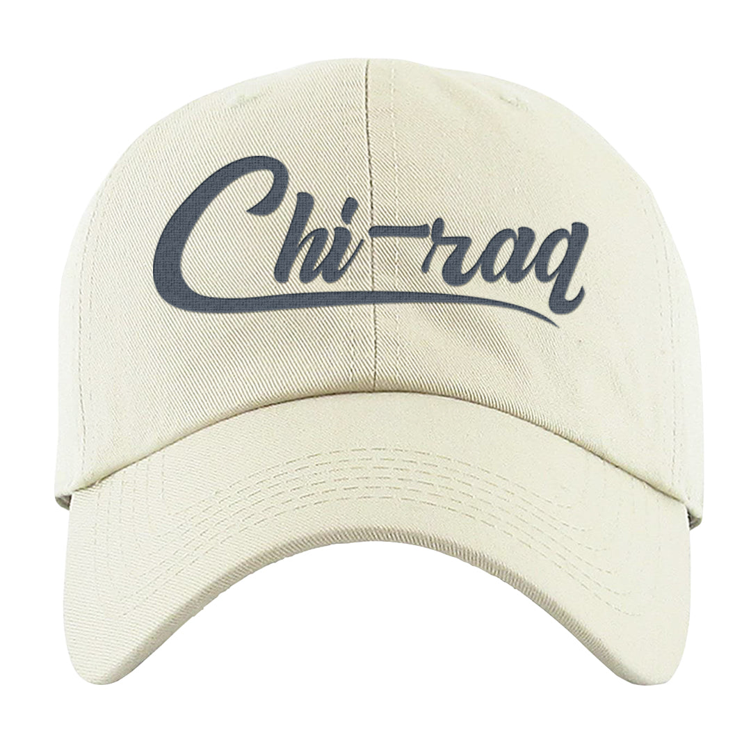 2022 Multicolor Low 1s Dad Hat | Chiraq, White