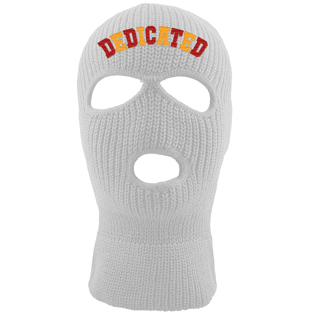 2022 Multicolor Low 1s Ski Mask | Dedicated, White