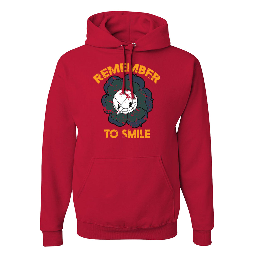 2022 Multicolor Low 1s Hoodie | Remember To Smile, Red