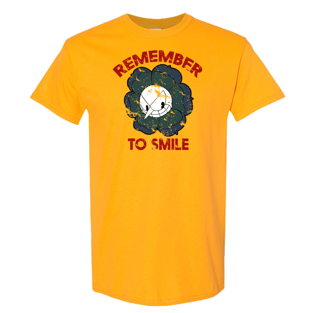 2022 Multicolor Low 1s T Shirt | Remember To Smile, Gold