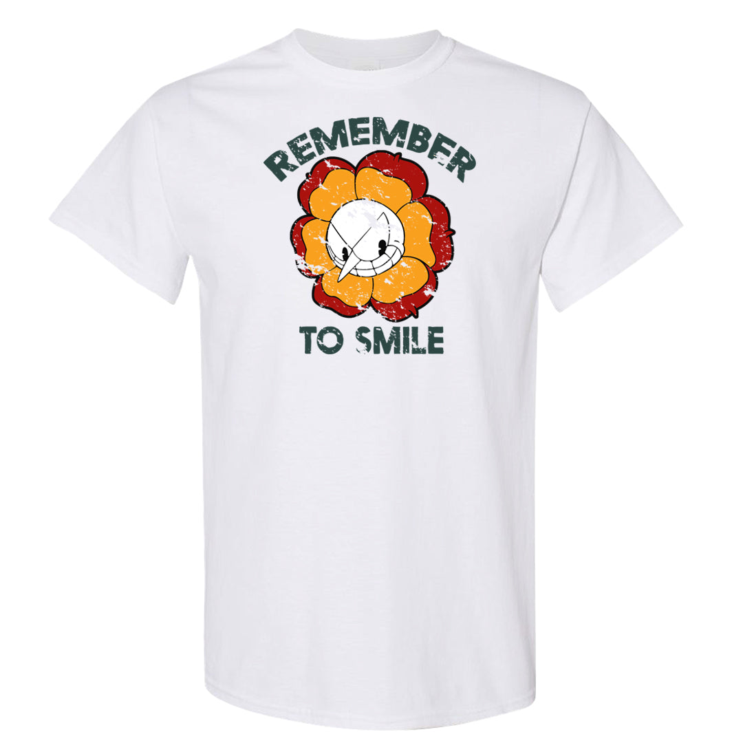 2022 Multicolor Low 1s T Shirt | Remember To Smile, White