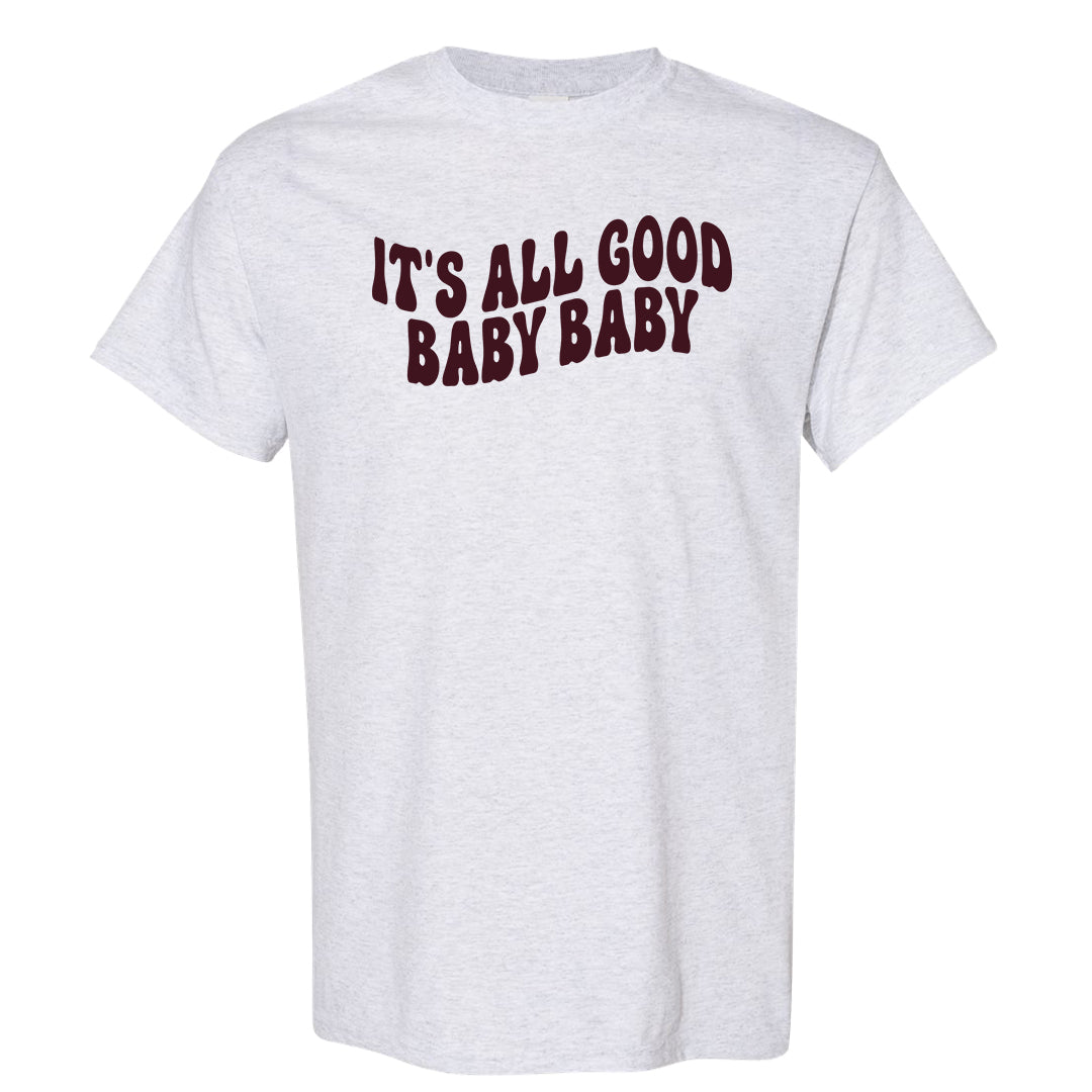 Cherrywood Sand Split Mid 1s T Shirt | All Good Baby, Ash