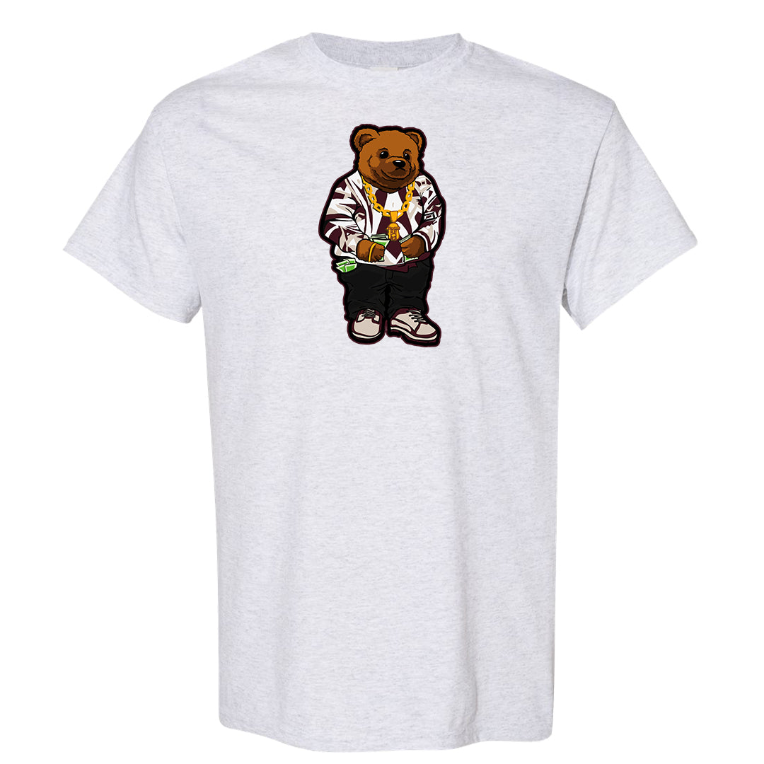 Cherrywood Sand Split Mid 1s T Shirt | Sweater Bear, Ash