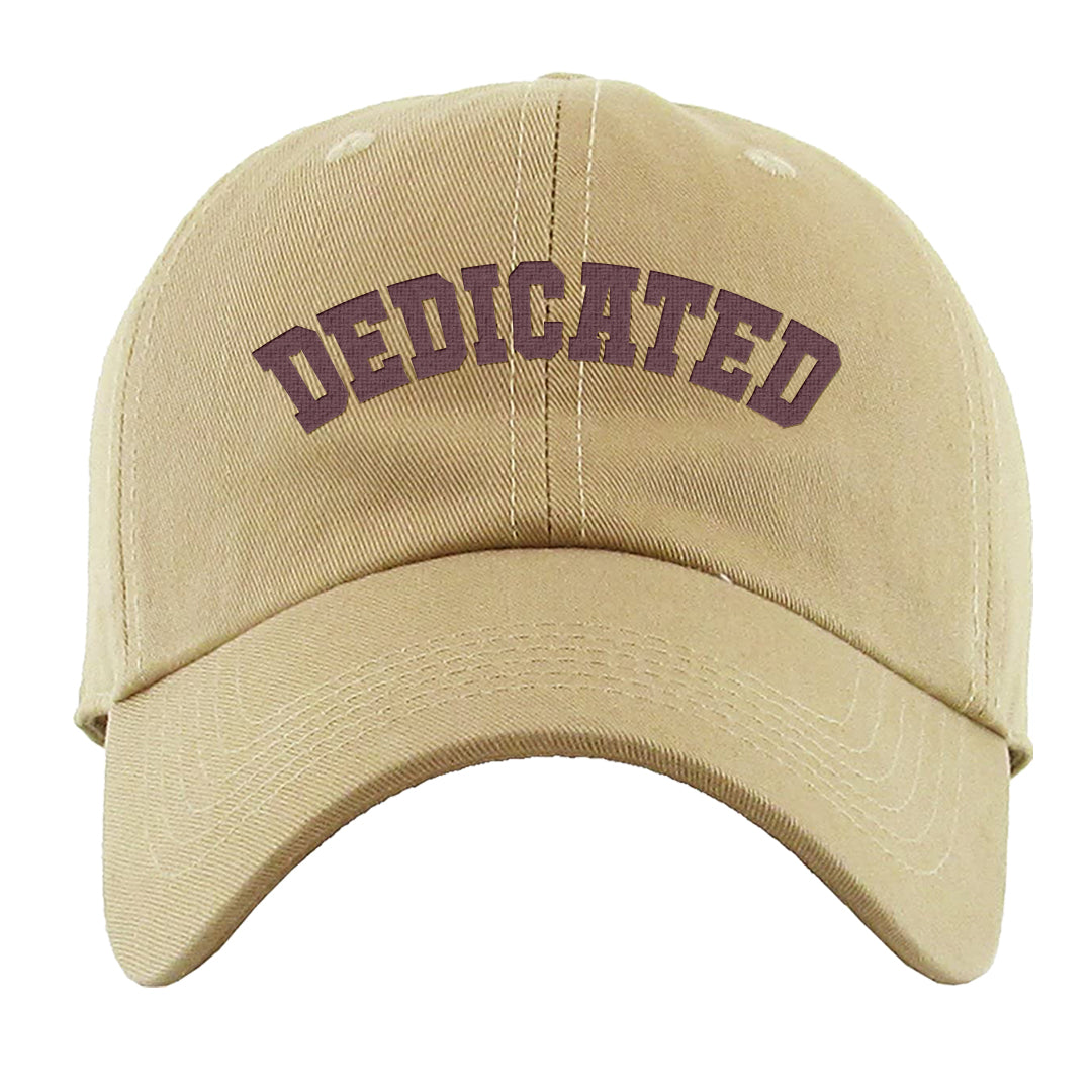 Cherrywood Sand Split Mid 1s Dad Hat | Dedicated, Khaki