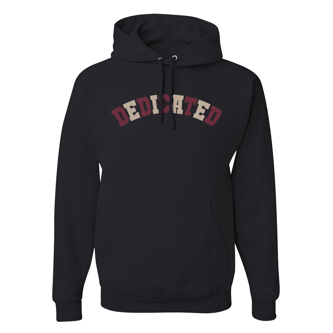 Cherrywood Sand Split Mid 1s Hoodie | Dedicated, Black