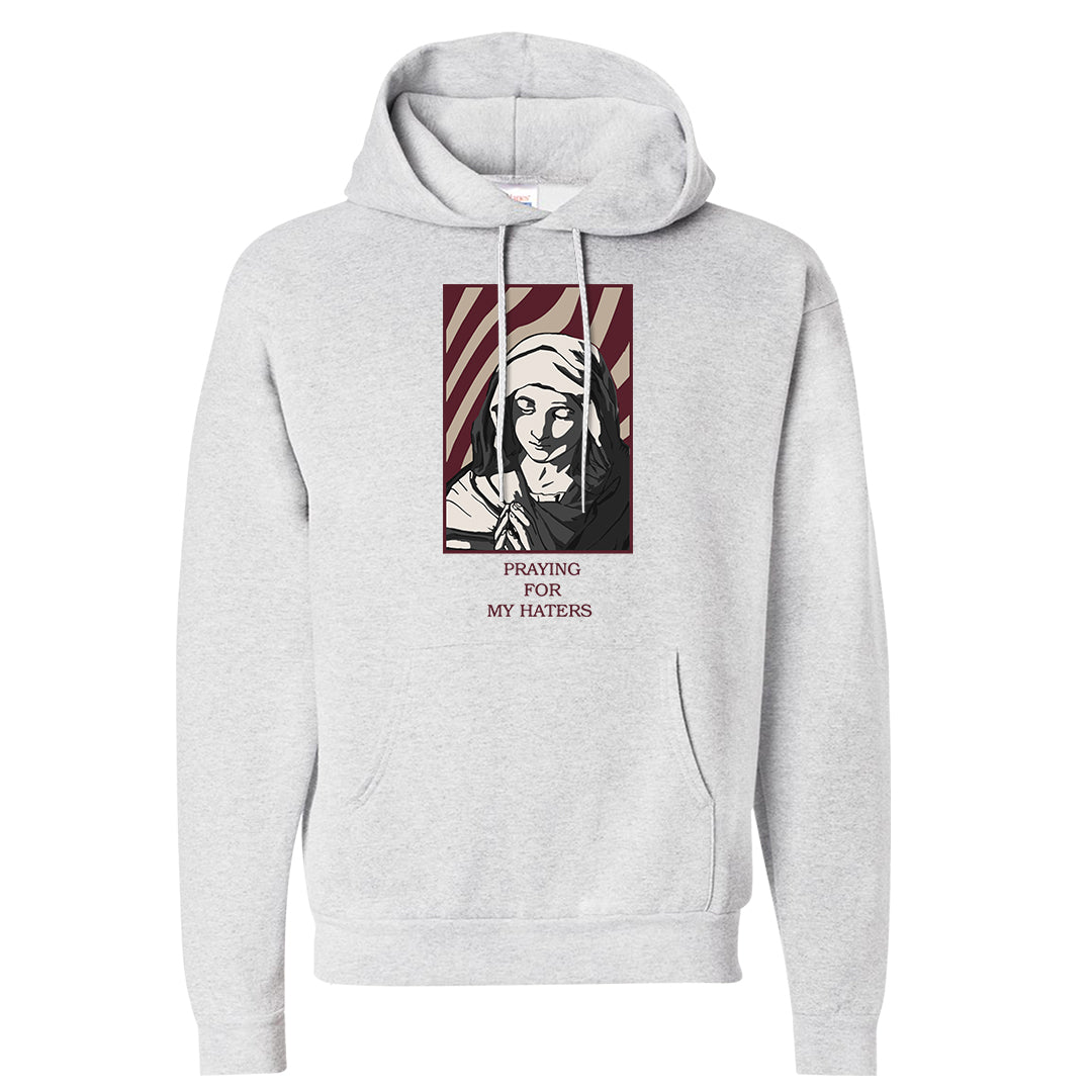 Cherrywood Sand Split Mid 1s Hoodie | God Told Me, Ash