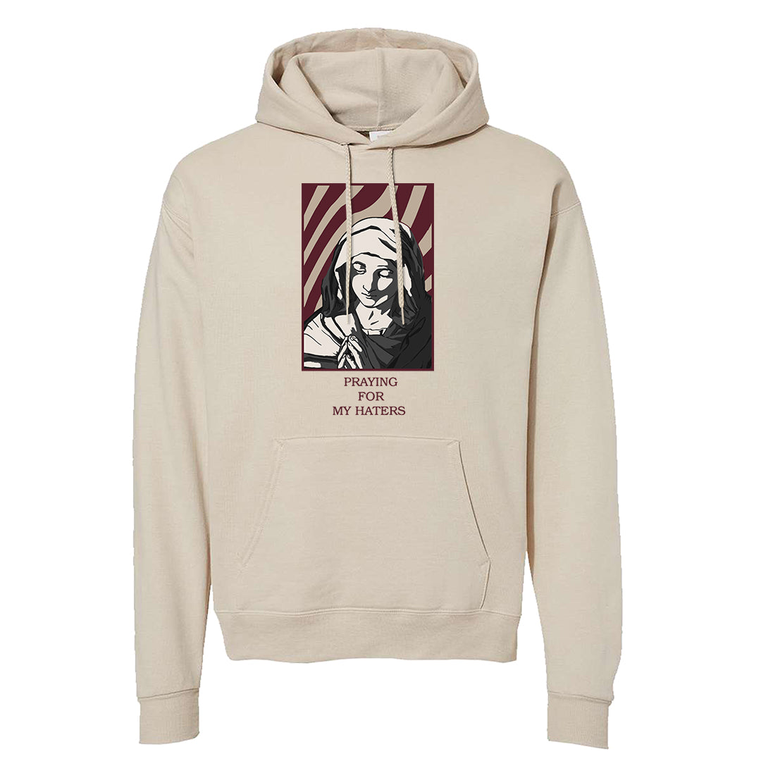 Cherrywood Sand Split Mid 1s Hoodie | God Told Me, Sand