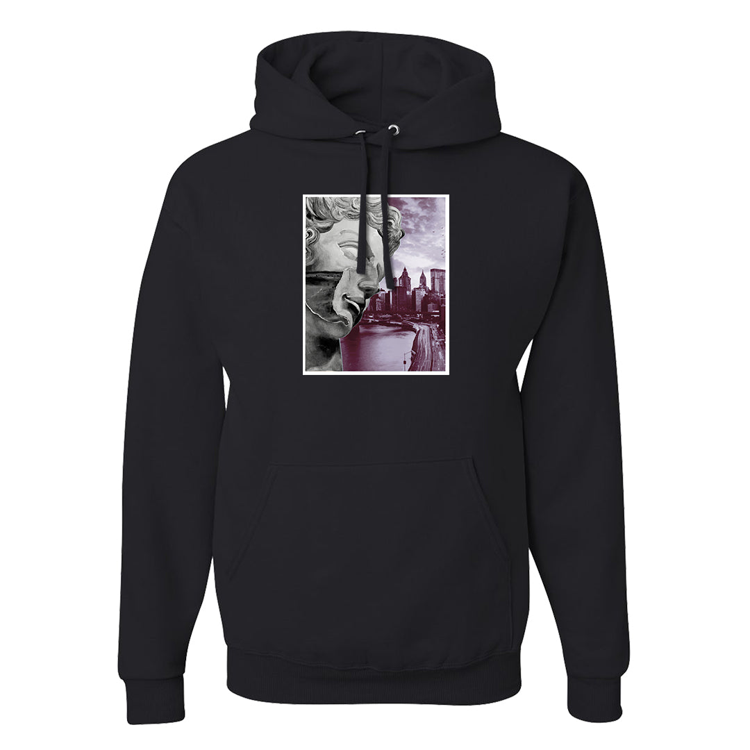 Cherrywood Sand Split Mid 1s Hoodie | Miguel, Black