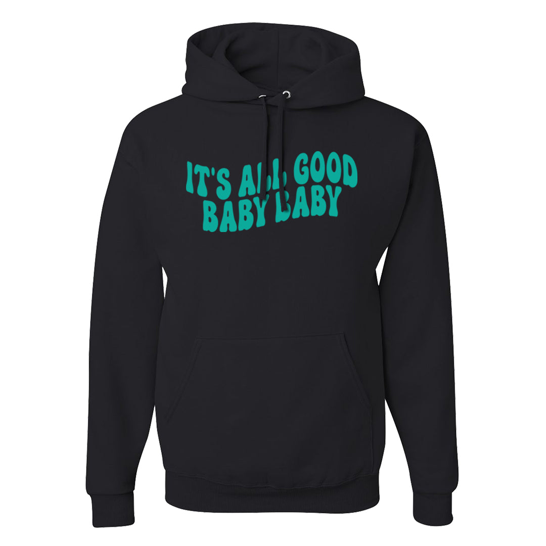 Grape Mid 1s Hoodie | All Good Baby, Black