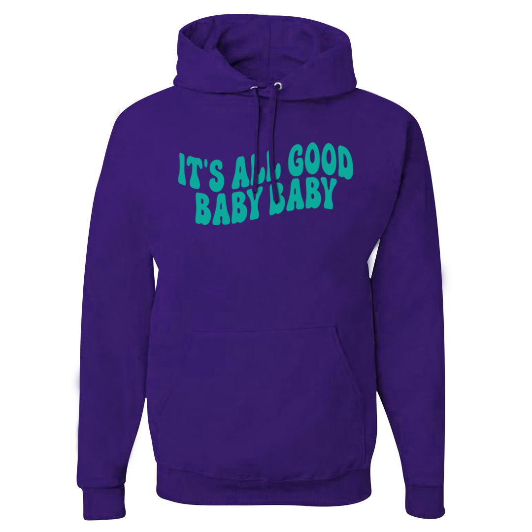 Grape Mid 1s Hoodie | All Good Baby, Purple