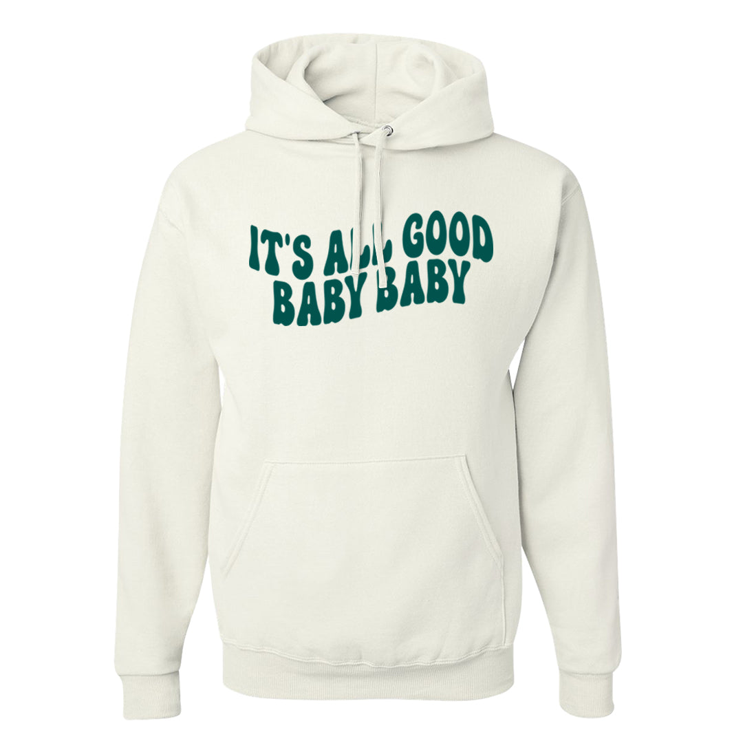 Grape Mid 1s Hoodie | All Good Baby, White