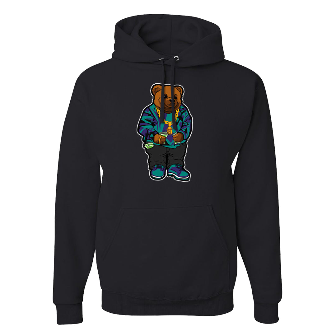 Grape Mid 1s Hoodie | Sweater Bear, Black