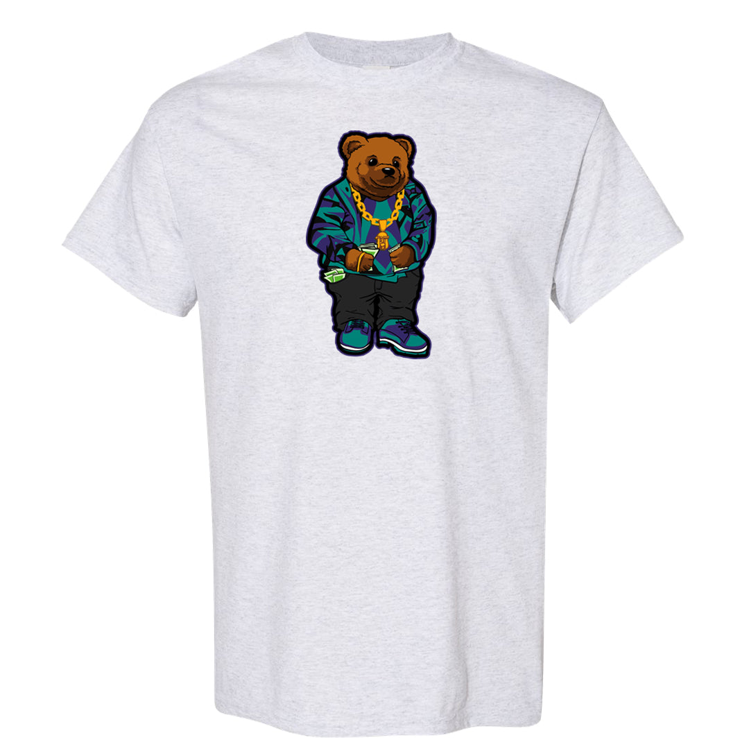 Grape Mid 1s T Shirt | Sweater Bear, Ash