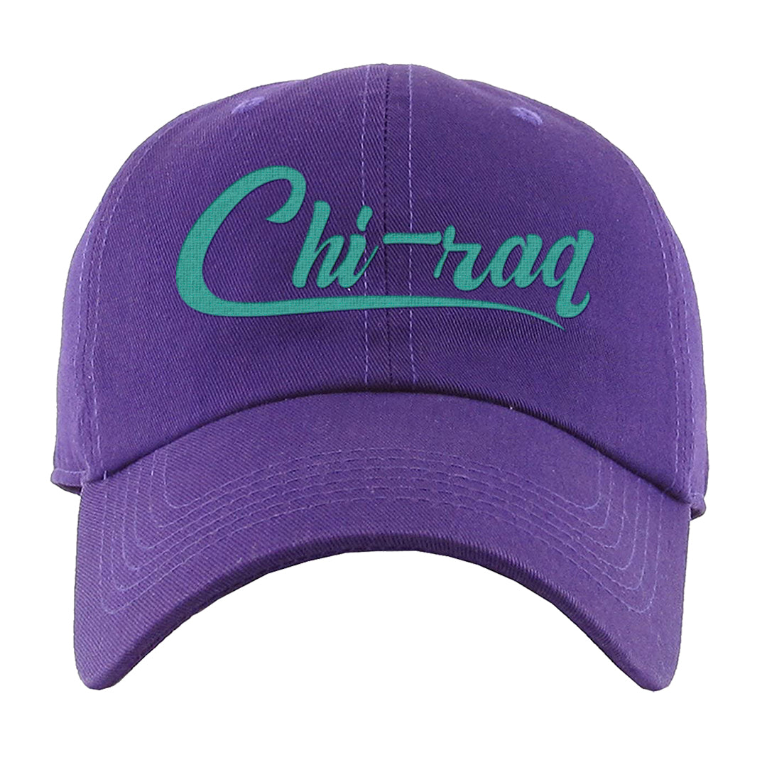 Grape Mid 1s Dad Hat | Chiraq, Purple