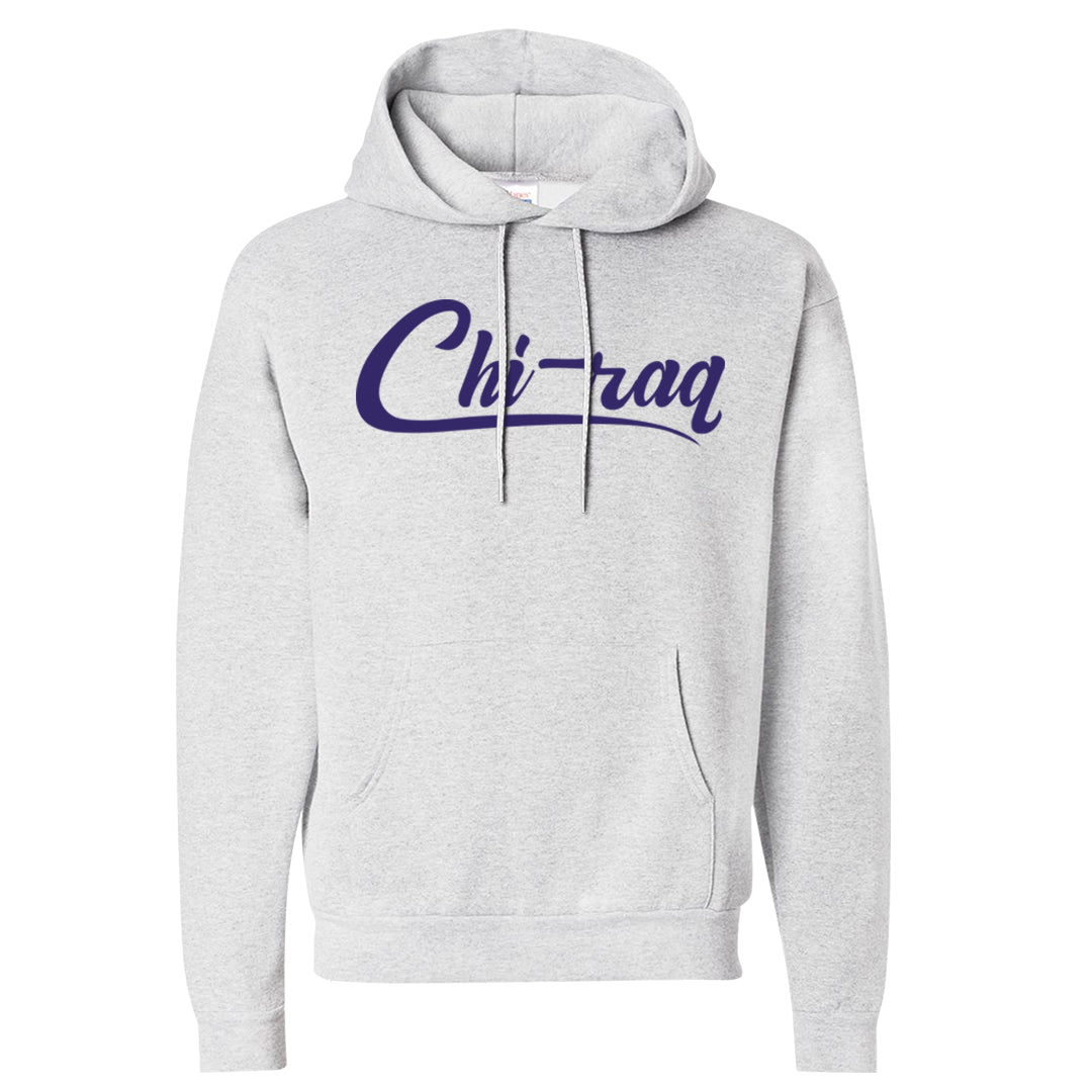 Grape Mid 1s Hoodie | Chiraq, Ash