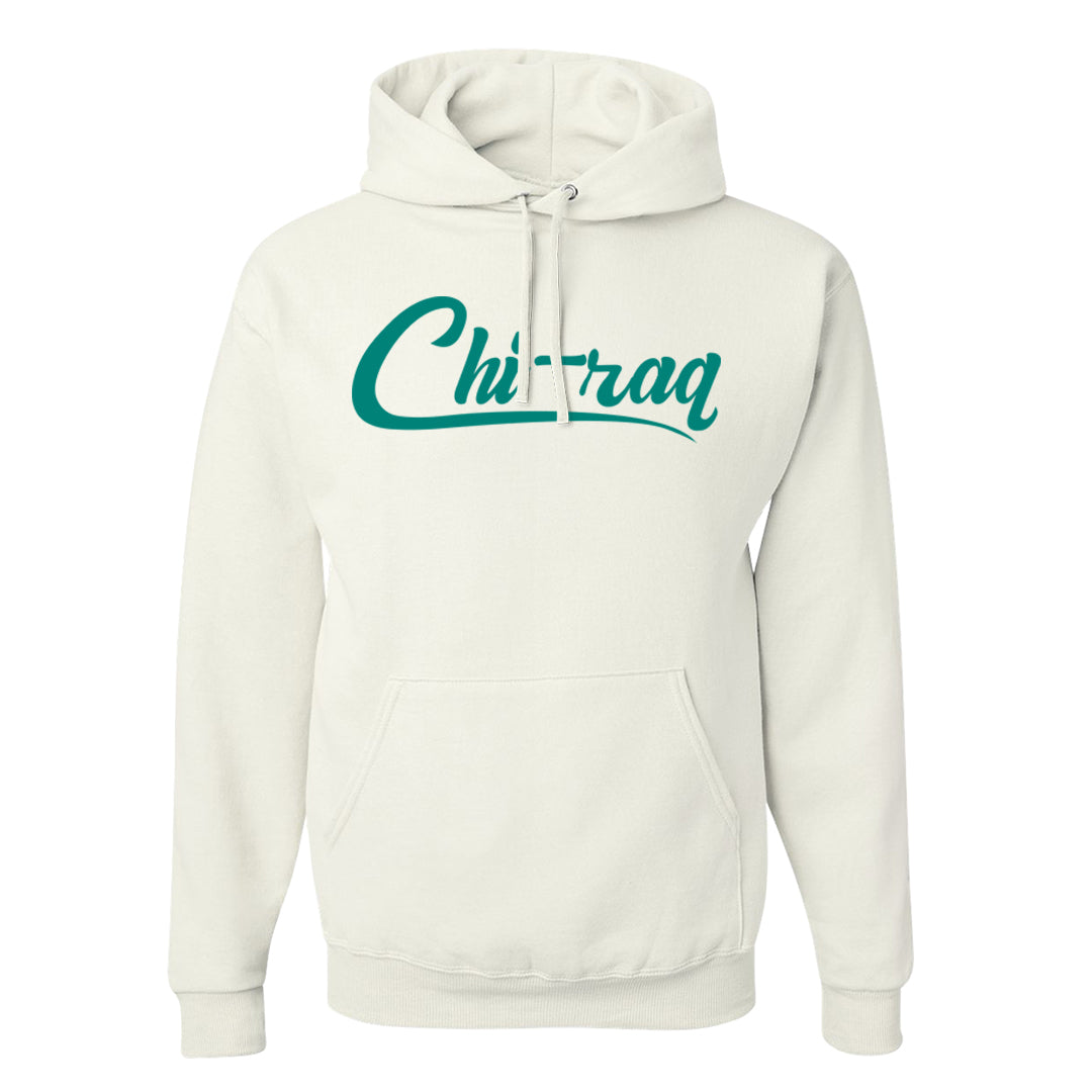 Grape Mid 1s Hoodie | Chiraq, White