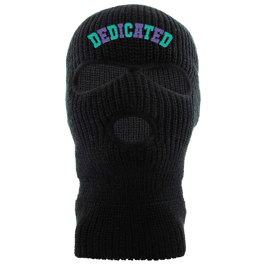 Grape Mid 1s Ski Mask | Dedicated, Black