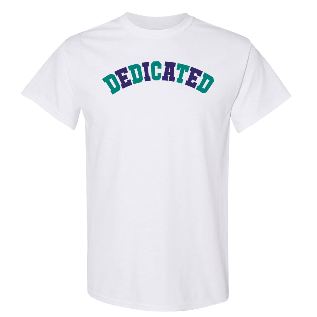 Grape Mid 1s T Shirt | Dedicated, White