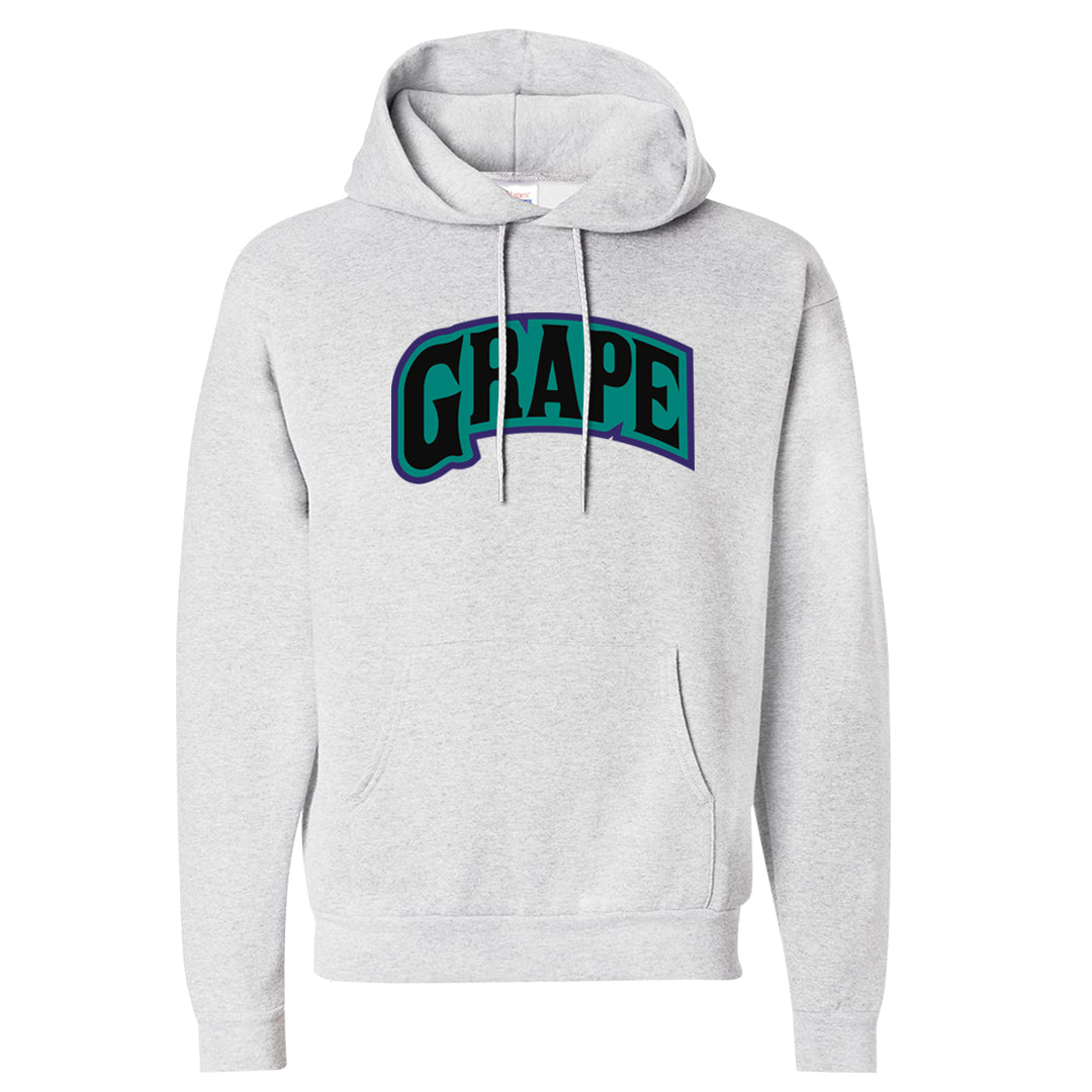 Grape Mid 1s Hoodie | Grape Package, Ash