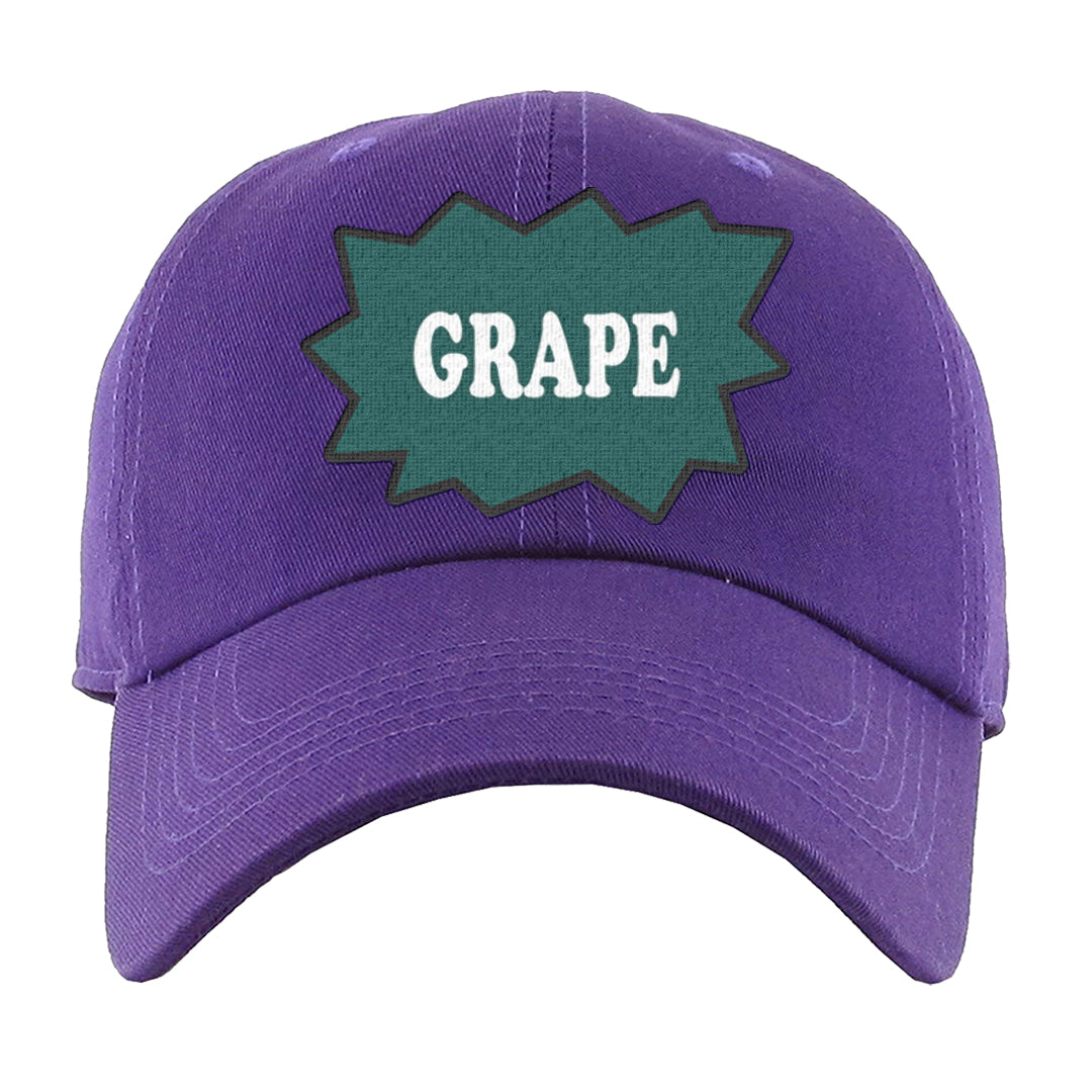 Grape Mid 1s Dad Hat | Grape Arch, Purple