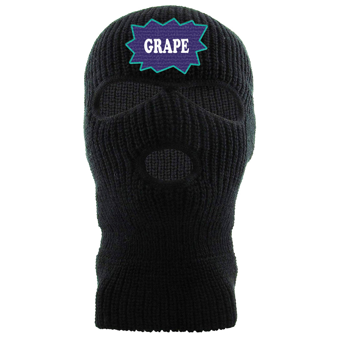 Grape Mid 1s Ski Mask | Grape Arch, Black