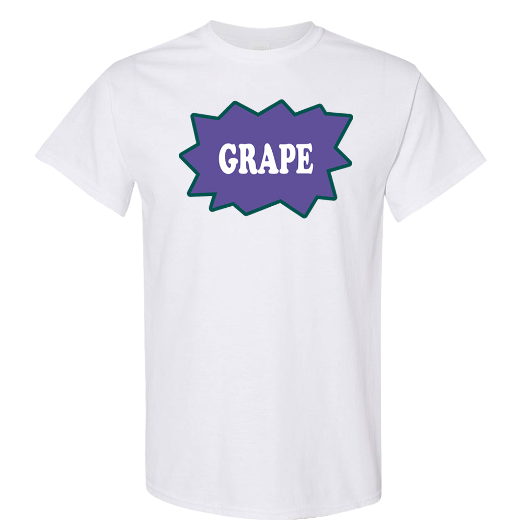 Grape Mid 1s T Shirt | Grape Arch, White