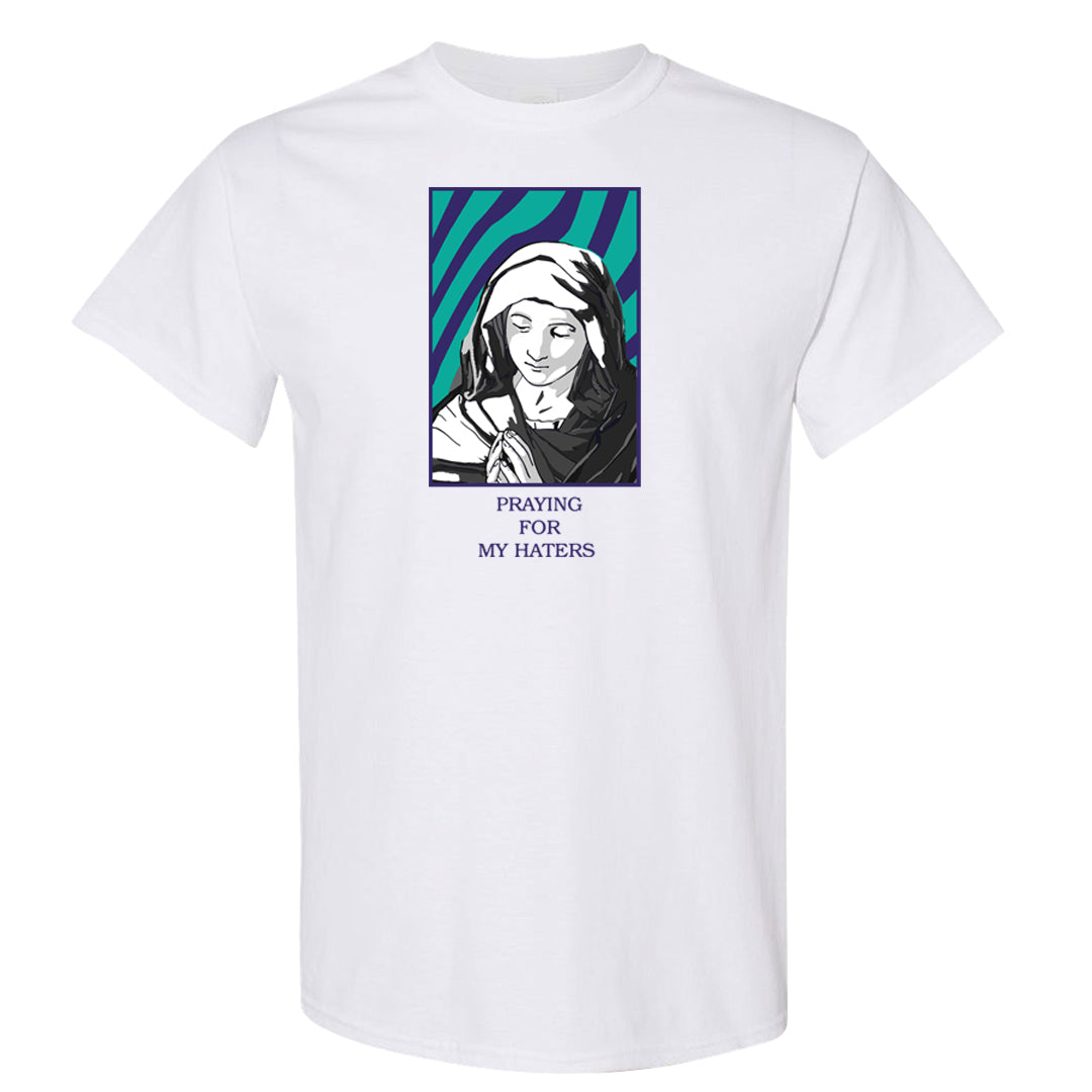 Grape Mid 1s T Shirt | God Told Me, White