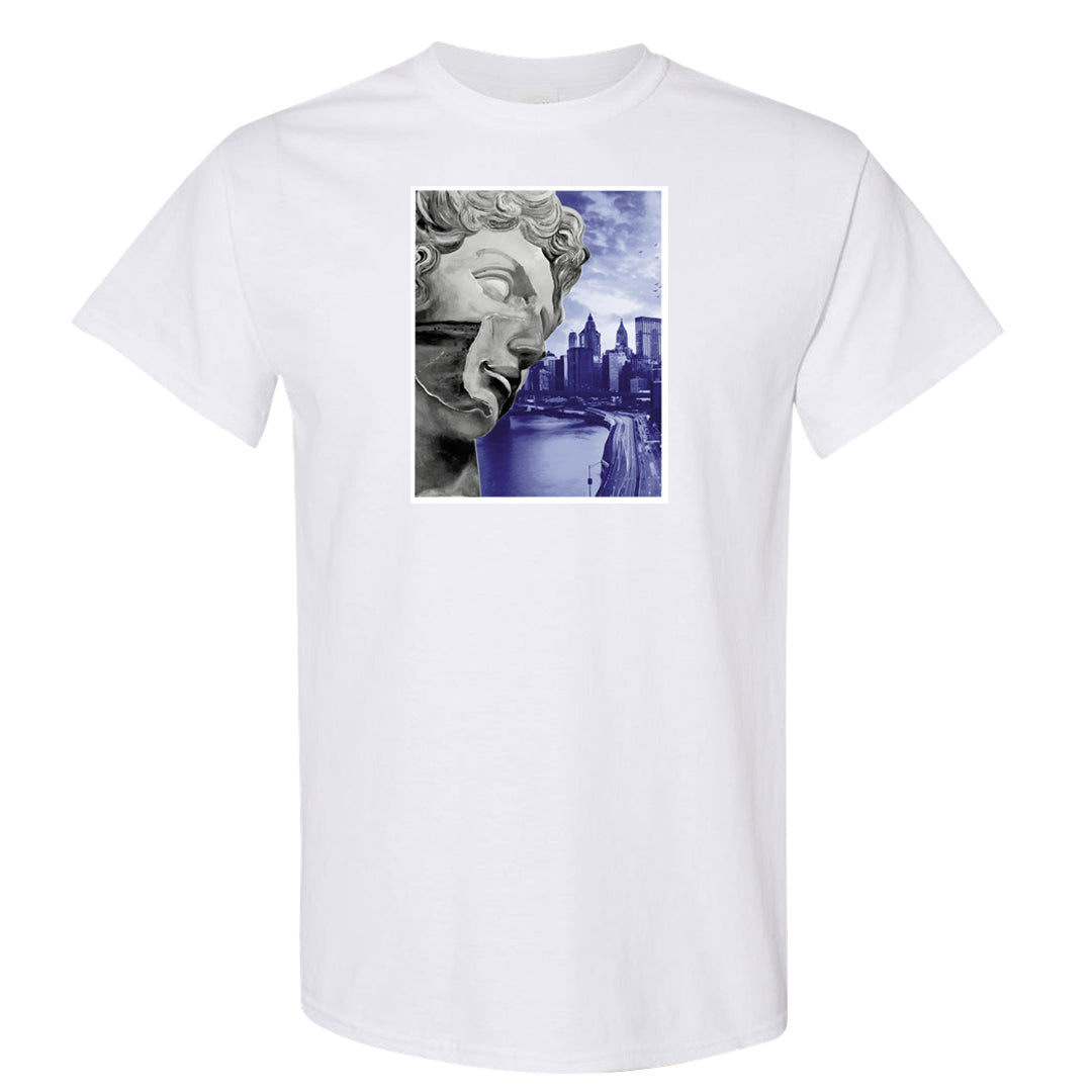 Grape Mid 1s T Shirt | Miguel, White