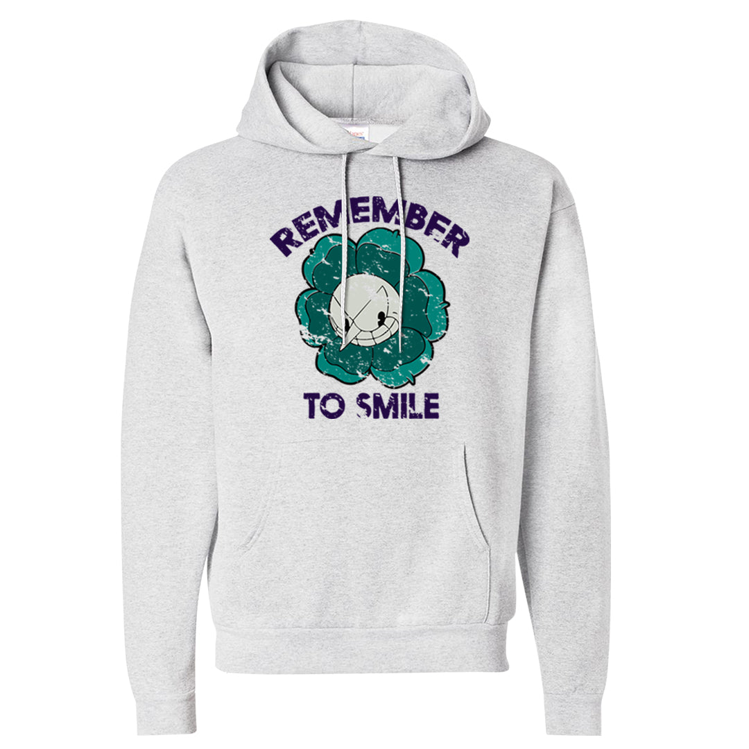 Grape Mid 1s Hoodie | Remember To Smile, Ash