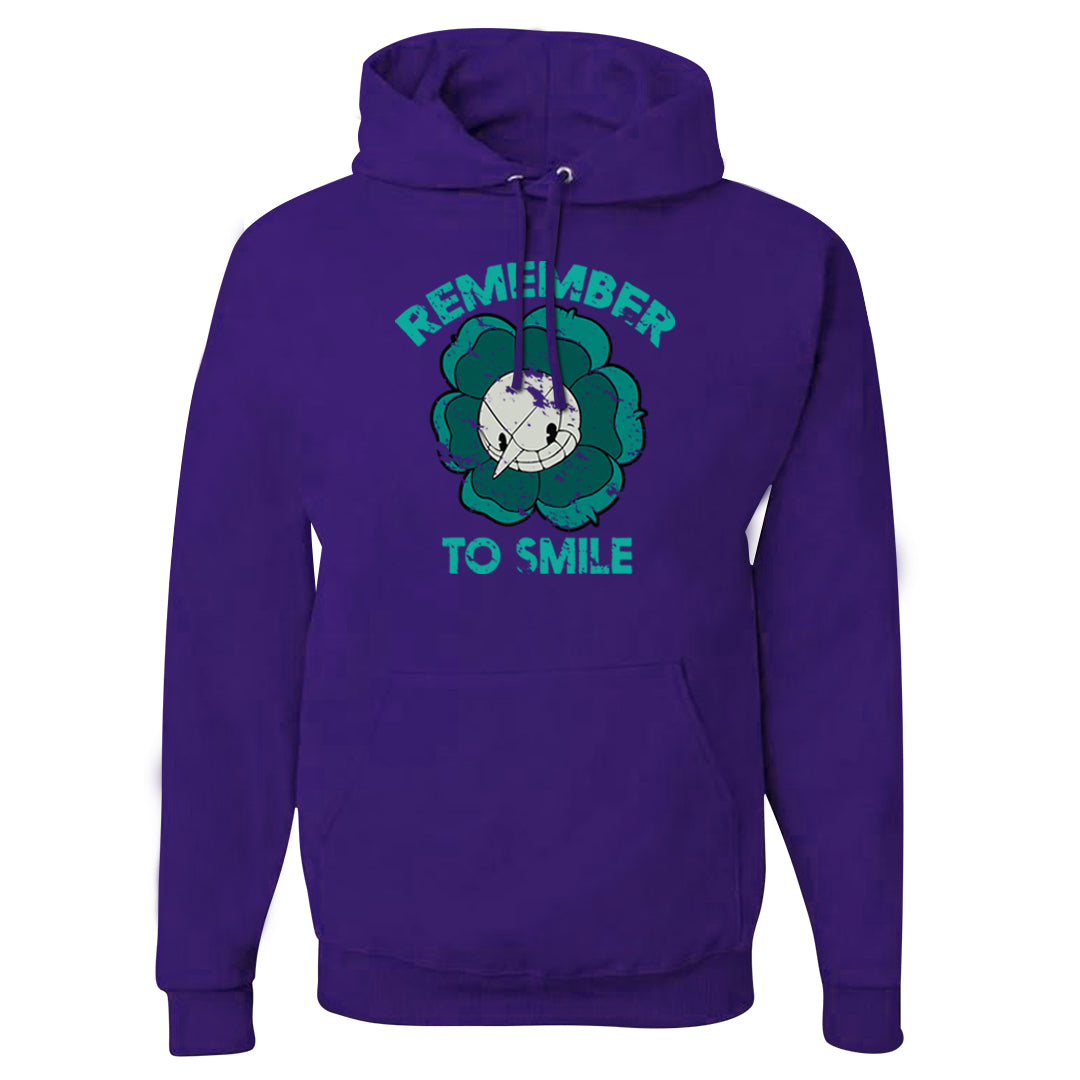 Grape Mid 1s Hoodie | Remember To Smile, Purple