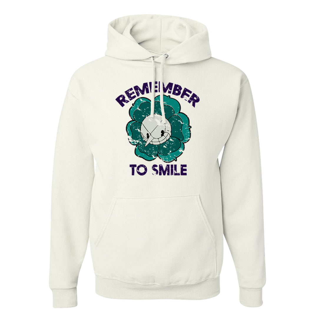 Grape Mid 1s Hoodie | Remember To Smile, White