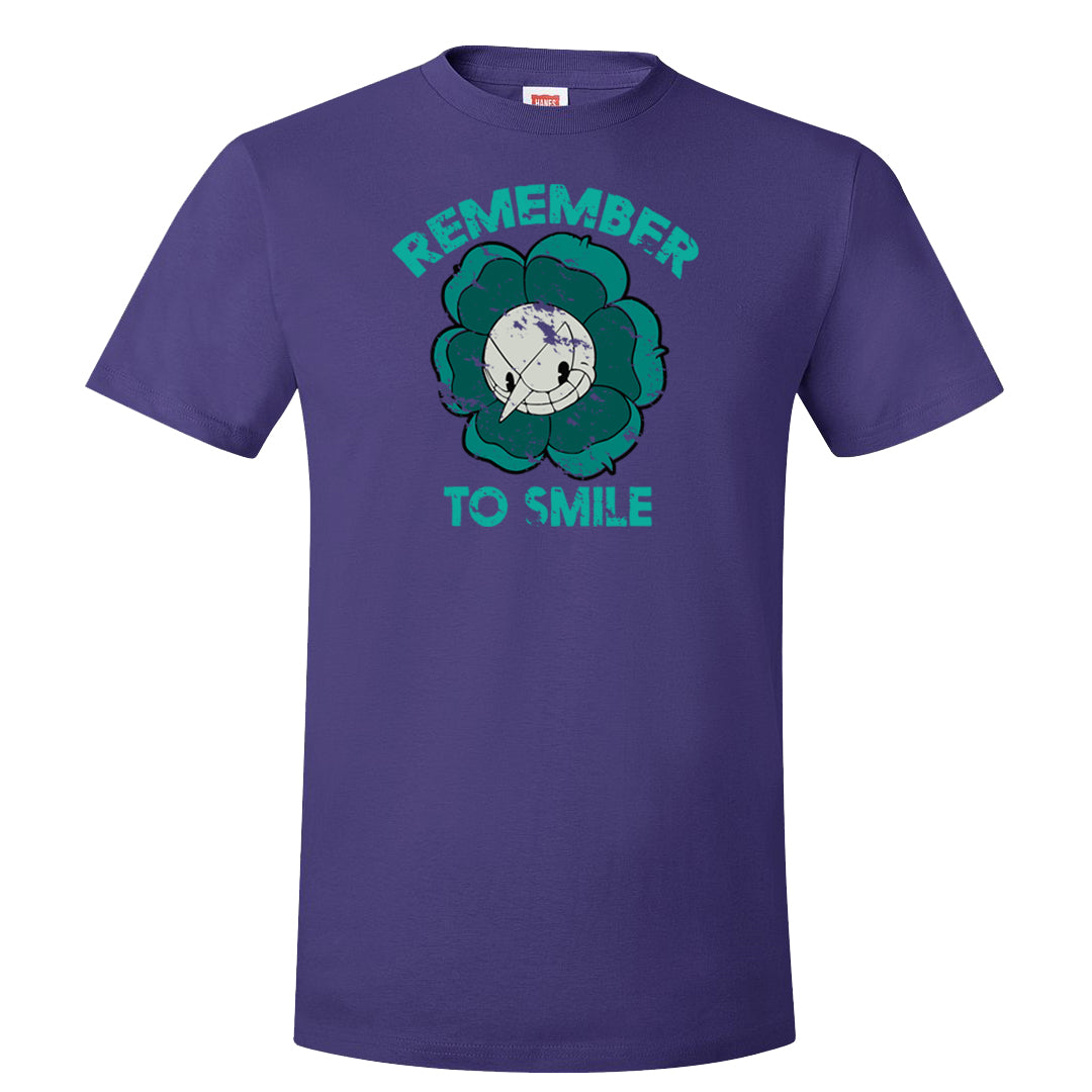 Grape Mid 1s T Shirt | Remember To Smile, Purple