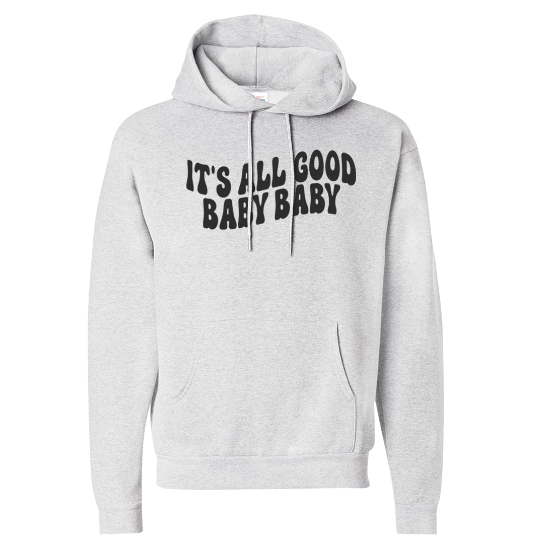 Inside Out Mid 1s Hoodie | All Good Baby, Ash