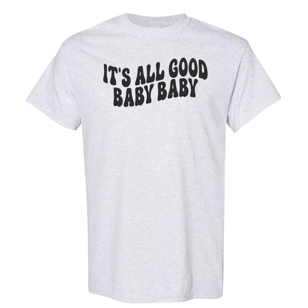 Inside Out Mid 1s T Shirt | All Good Baby, Ash