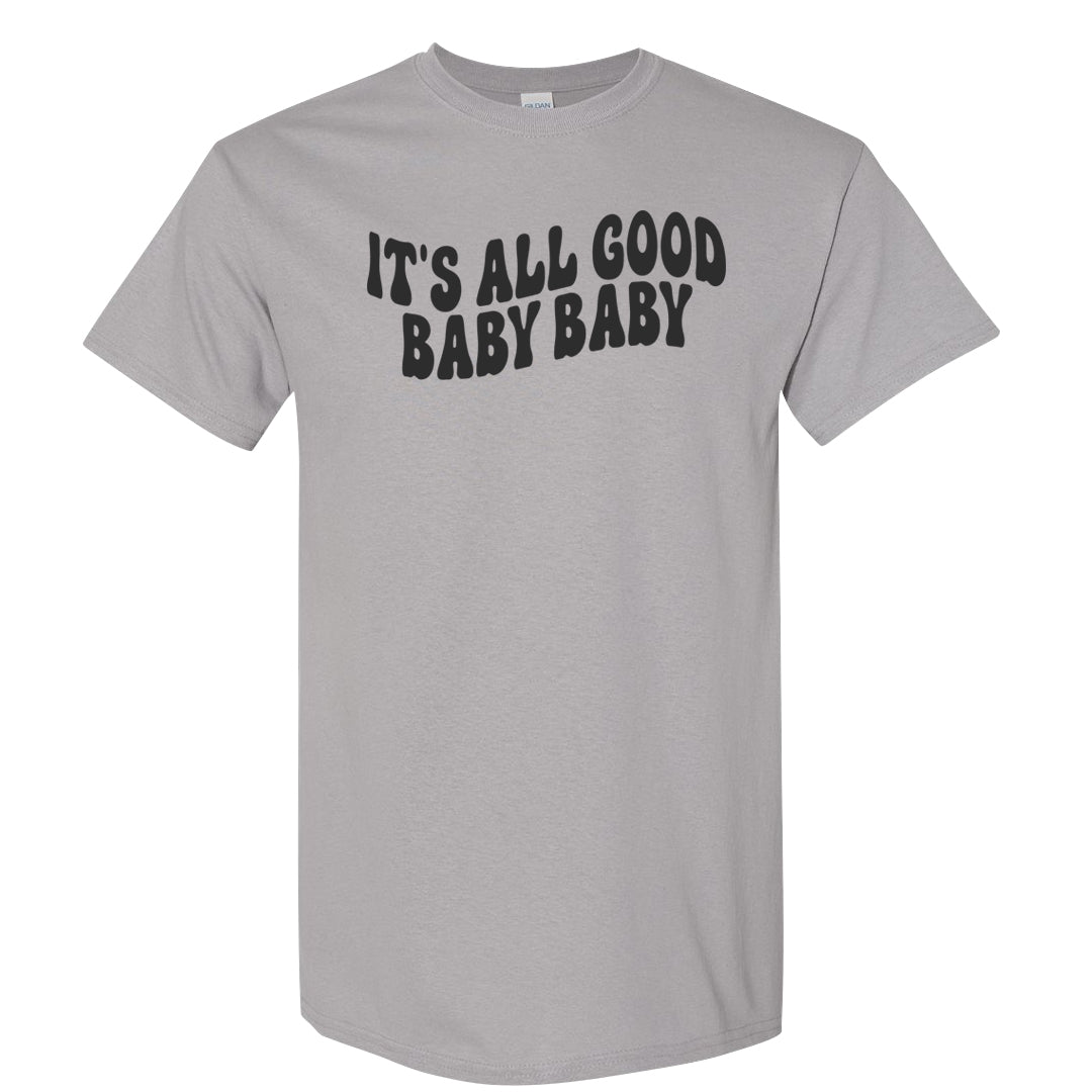 Inside Out Mid 1s T Shirt | All Good Baby, Gravel