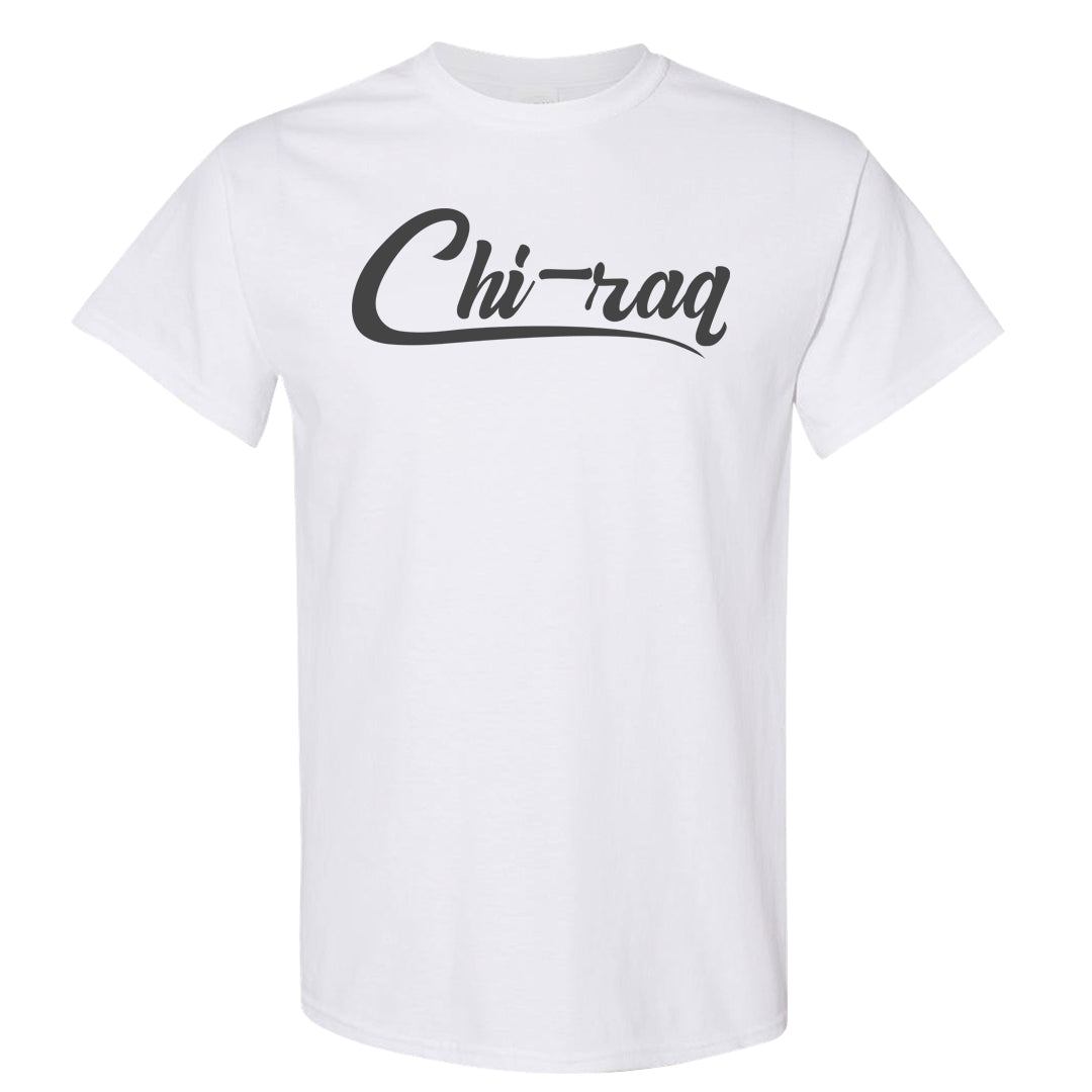 Inside Out Mid 1s T Shirt | Chiraq, White