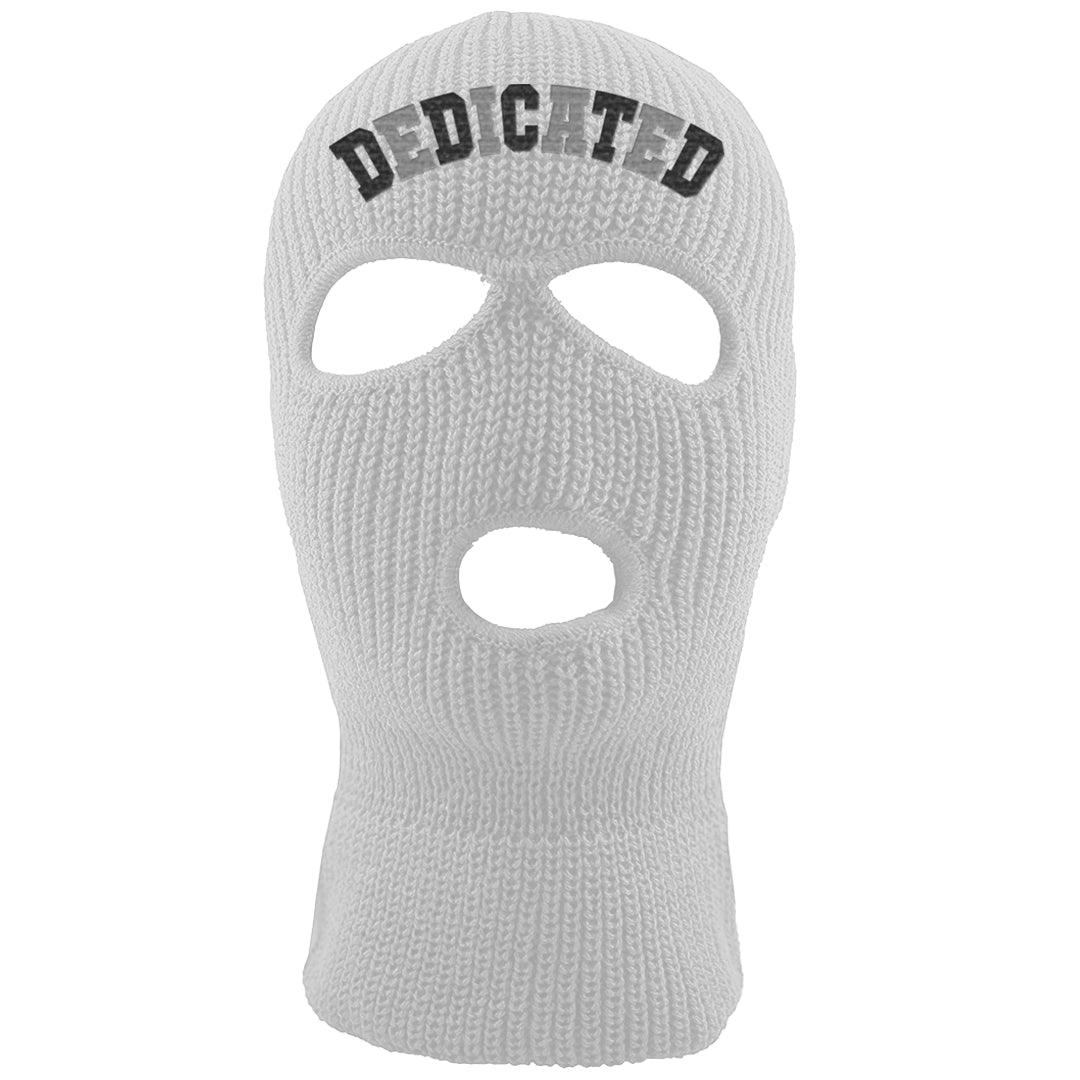 Inside Out Mid 1s Ski Mask | Dedicated, White