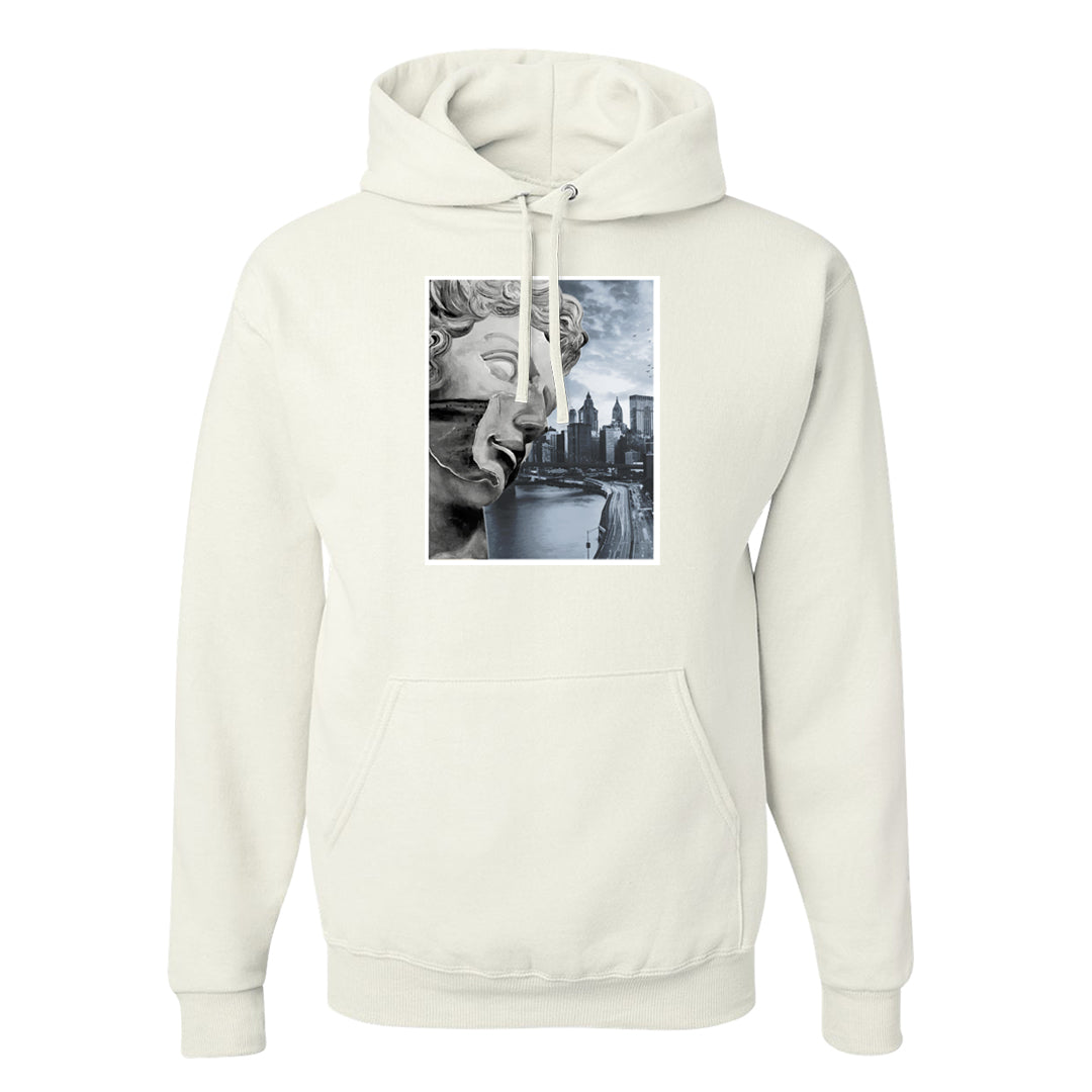 Inside Out Mid 1s Hoodie | Miguel, White