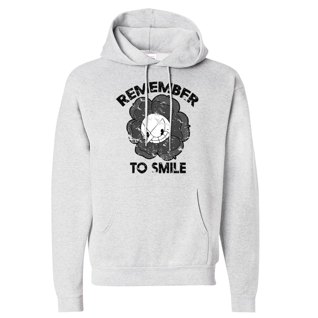 Inside Out Mid 1s Hoodie | Remember To Smile, Ash