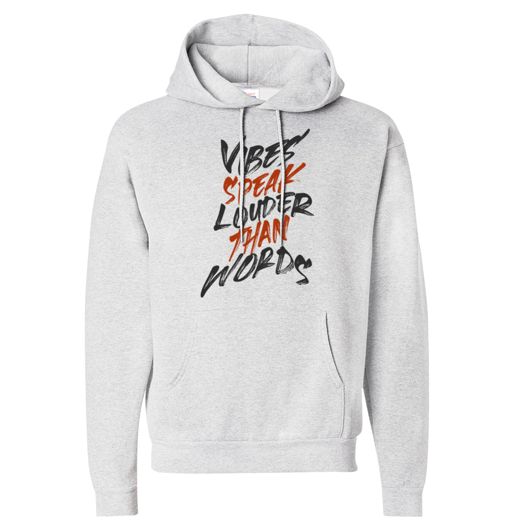 Inside Out Mid 1s Hoodie | Vibes Speak Louder Than Words, Ash