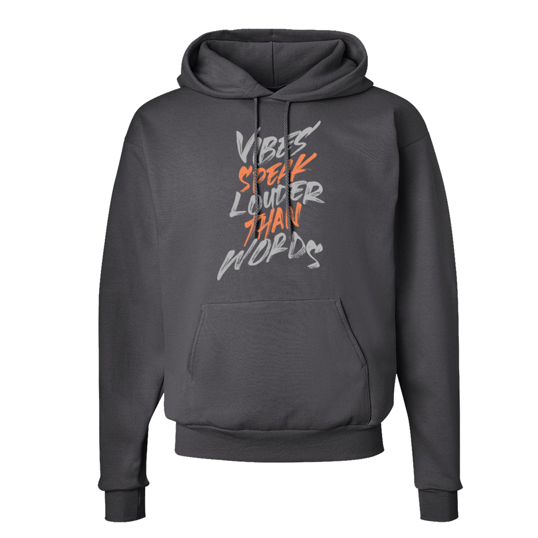 Inside Out Mid 1s Hoodie | Vibes Speak Louder Than Words, Smoke Grey