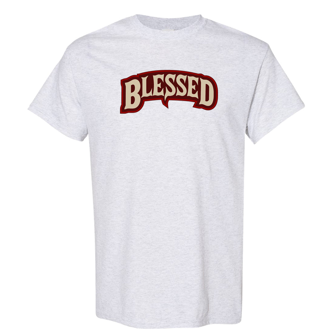 Tiki Leaf Mid 1s T Shirt | Blessed Arch, Ash