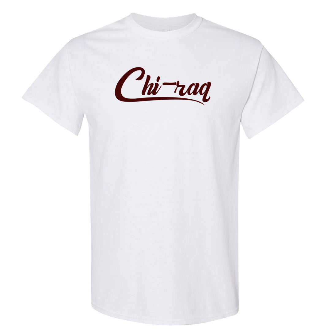 Tiki Leaf Mid 1s T Shirt | Chiraq, White