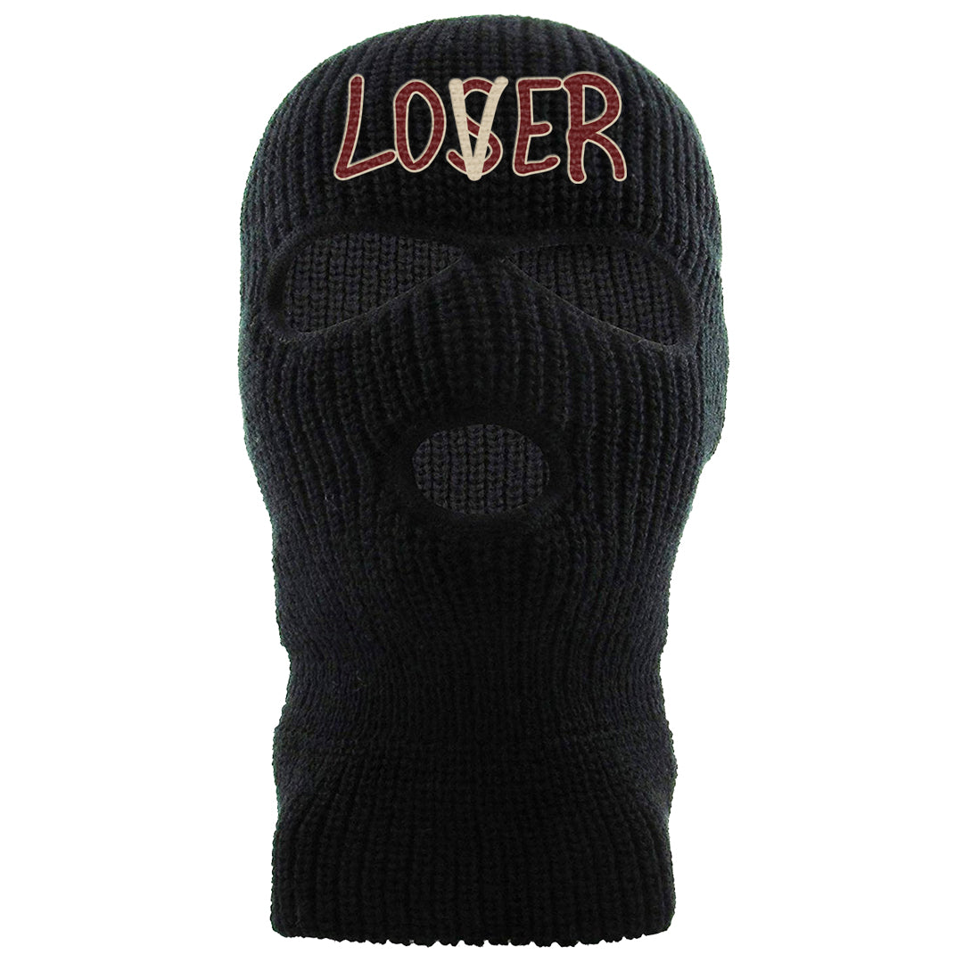 Tiki Leaf Mid 1s Ski Mask | Lover, Black