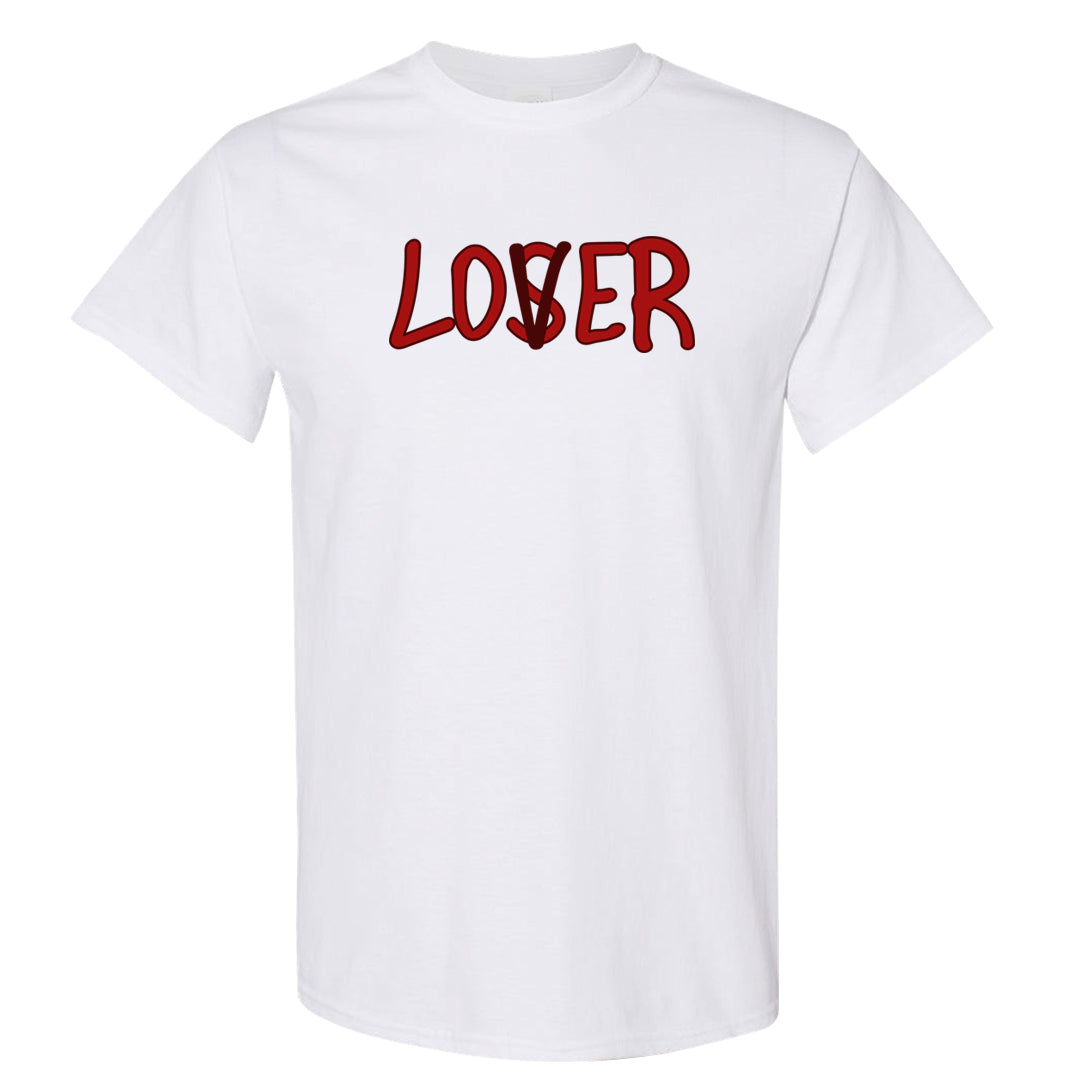 Tiki Leaf Mid 1s T Shirt | Lover, White
