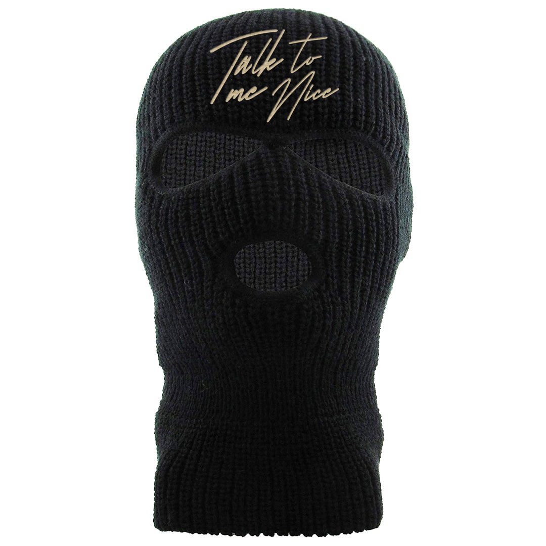 Tiki Leaf Mid 1s Ski Mask | Talk To Me Nice, Black