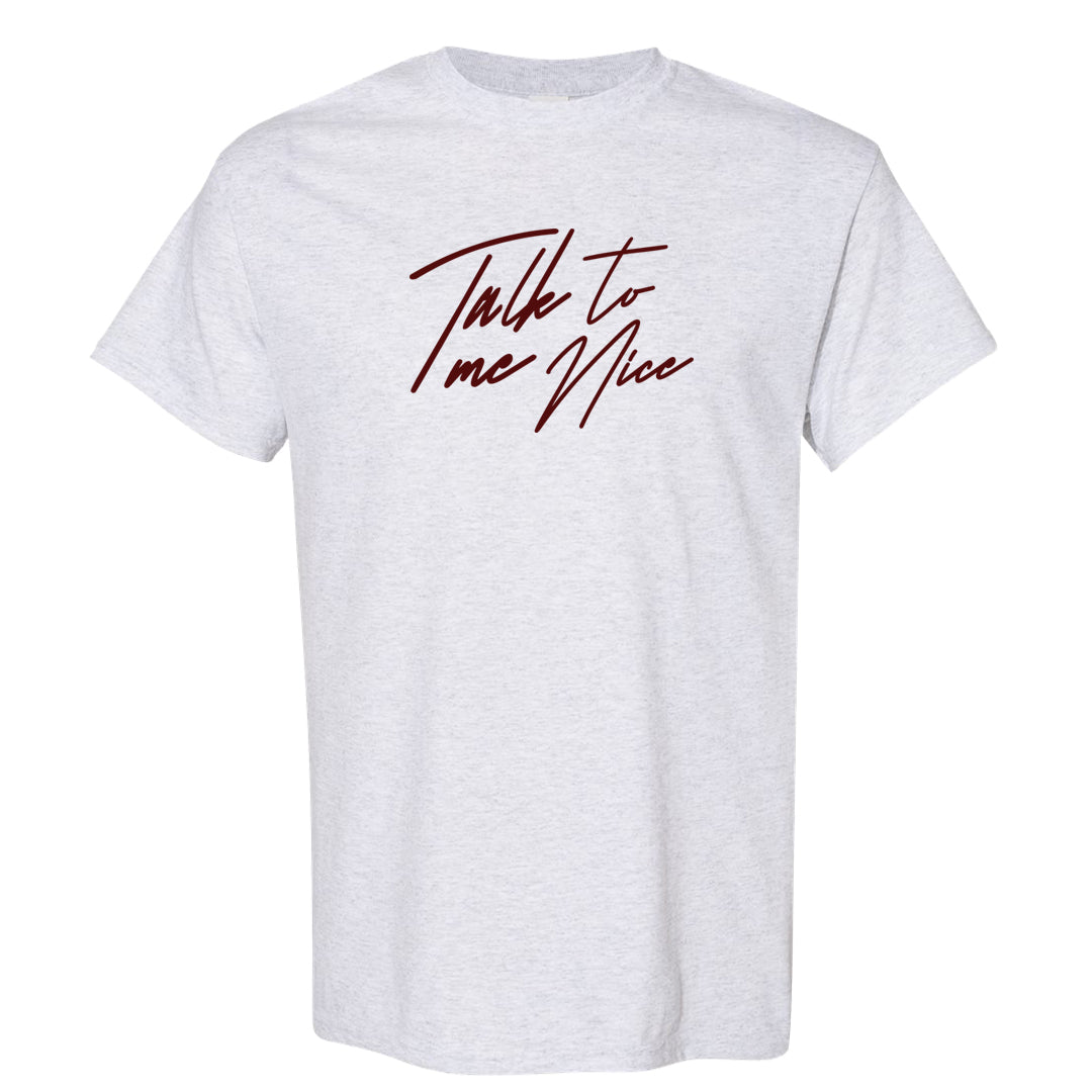 Tiki Leaf Mid 1s T Shirt | Talk To Me Nice, Ash