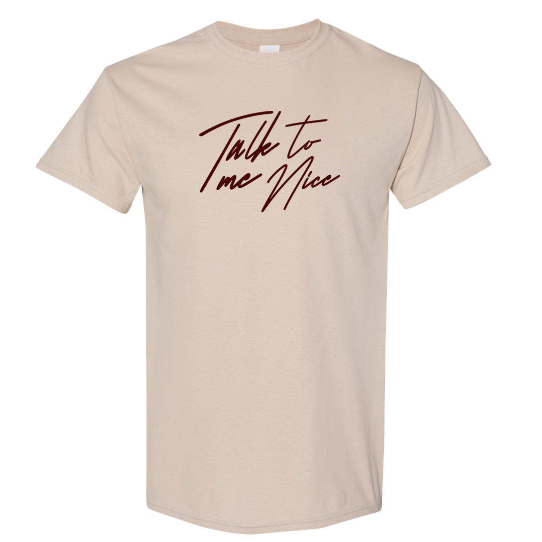 Tiki Leaf Mid 1s T Shirt | Talk To Me Nice, Sand